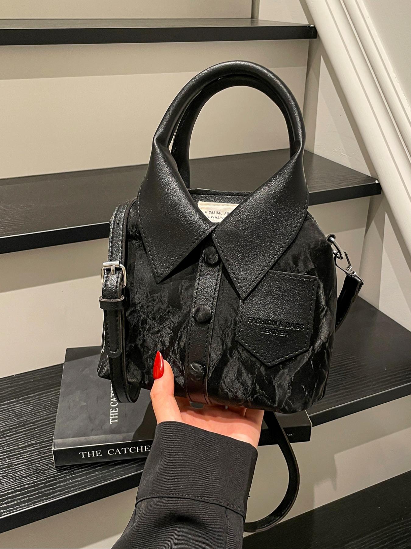 Vintage Elegant Women's Crossbody Shoulder Bag, Perfect for Parties & Daily Use, Office & Casual, All Seasons