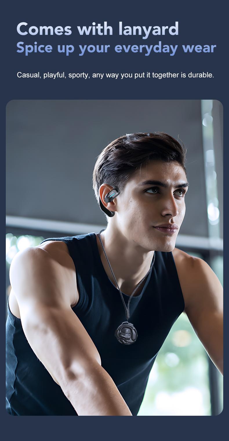 ERAZER X8 OWS Wireless Bluetooth Earphones IPX5 Waterproof Playing Music Phone Calls Headphones & Meeting Summary Earbuds