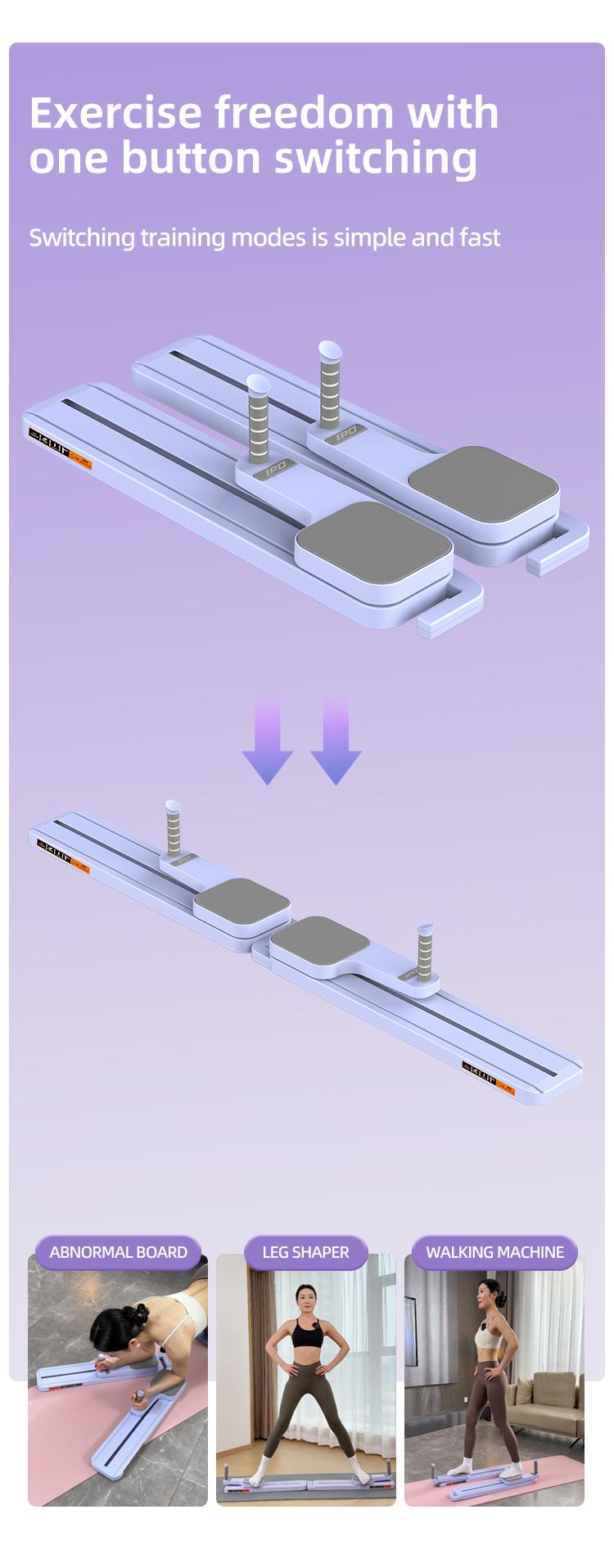 IPO Core Workout Equipment Multifunctional Split Abdominal Board for Pilates Arm Strength Training Home Exercise Tummy & Bicep Trainer Push Up Stand festival gift