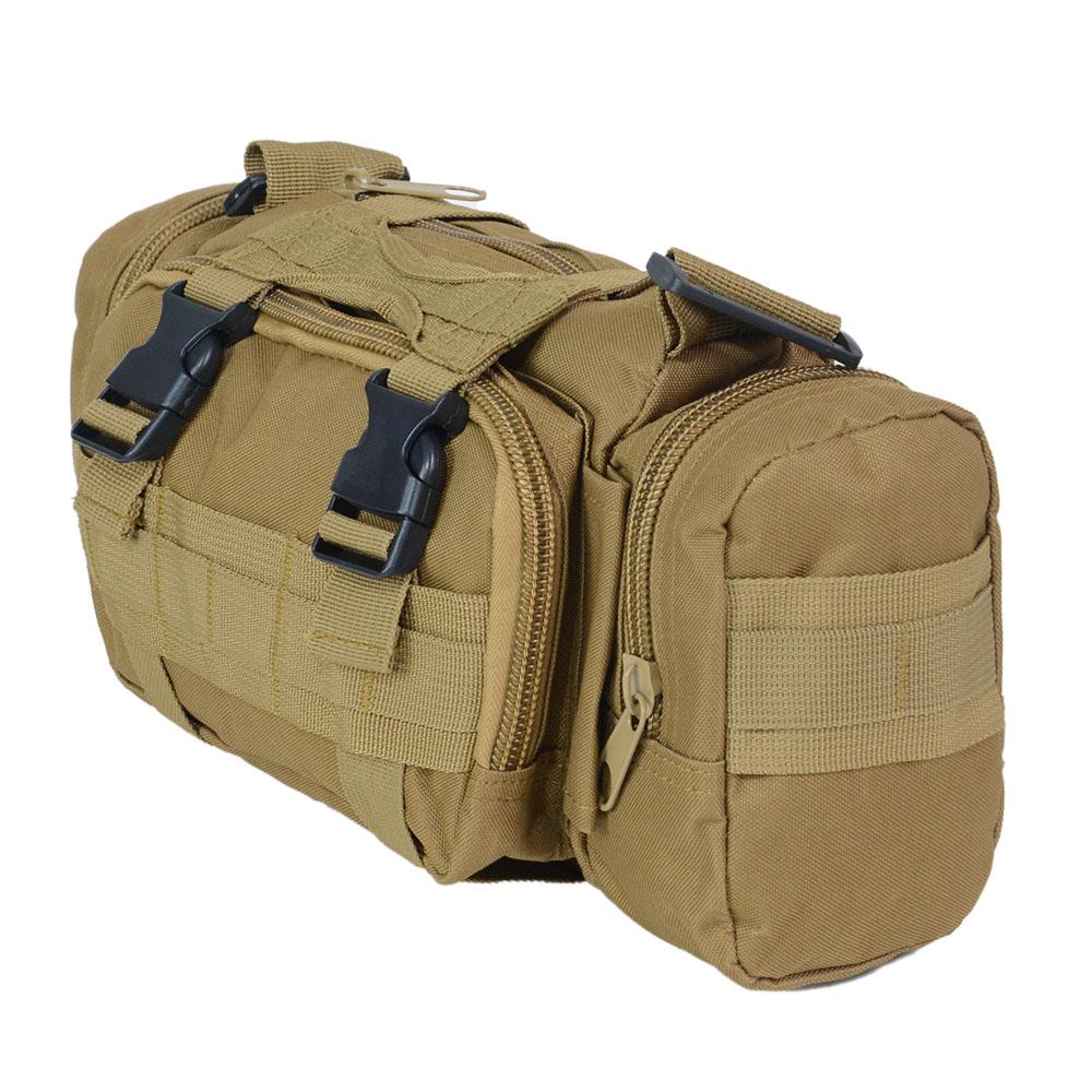Sports Outdoor Camouflage Cycling Photography Tactical Magic 3P Attack Waist Bag with Zip  Bag for Sports Use t Wizard Castle Sling Bag outdoor sport travel Men's Crossbody Bag with Skull Design tactical pack Adjustable Waist Fanny Pack travel  on  bags