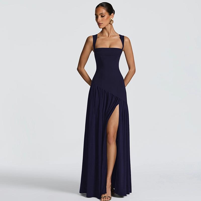 Women Summer Sexy Halter Party Club Evening Birthday Bodycon Long Dress