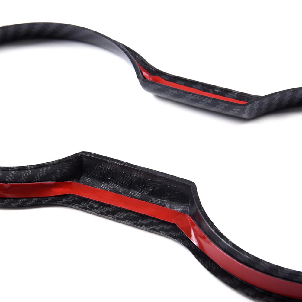 CROSSDESIGN CUP HOLDER COVER FIT FOR FORD MUSTANG 2015+ INTERIOR TRIM MOLDING-T