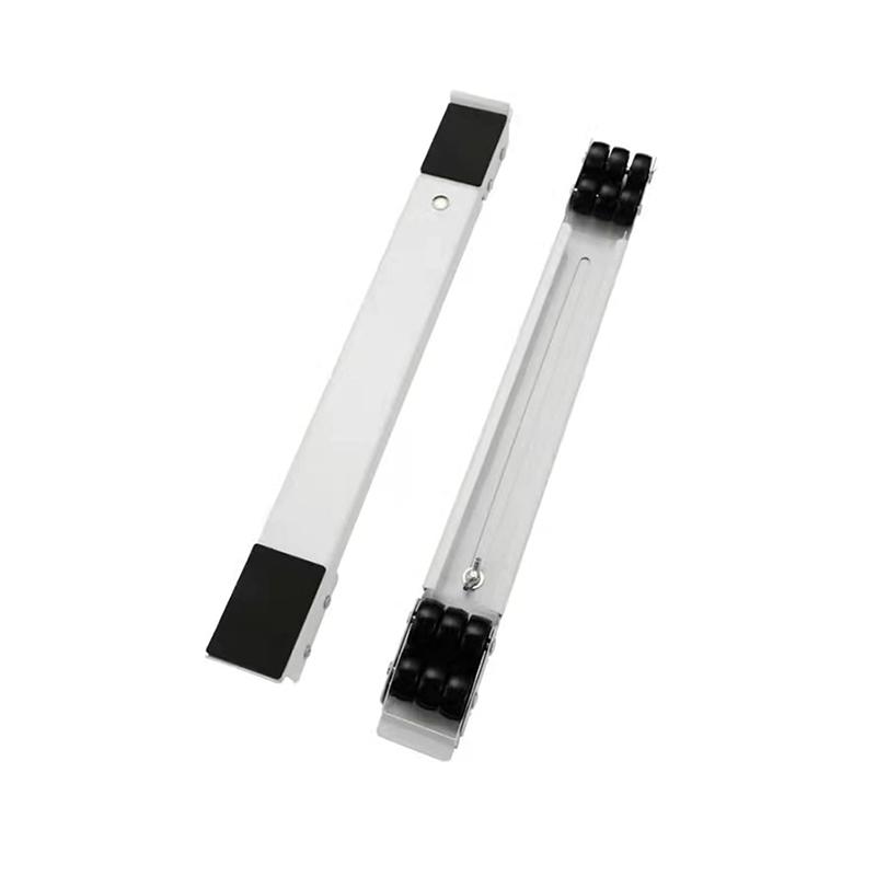 2-Piece Refrigerator Stand with Casters, Washing Machine Stand, Heavy-Duty Appliance Stand, Portable Washer-Dryer and Refrigerator Stand with Casters, Telescoping Appliance Casters with Brakes