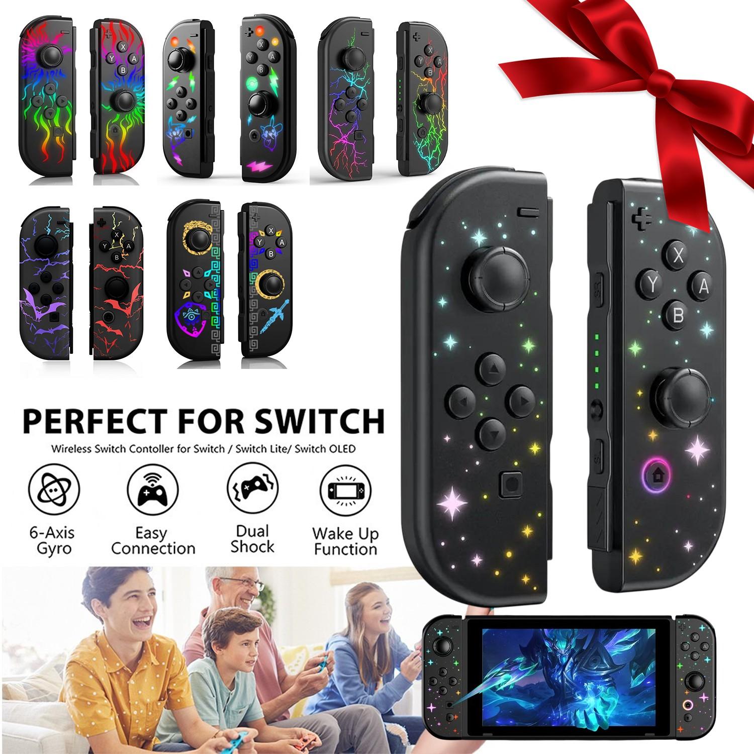 Switch Wireless Controller, Upgraded Switch/lite/oled Controller with Motion Control, Wake Function, Dual Vibration Feature