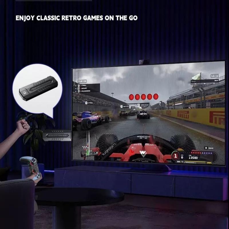 Wireless Retro Game Console 3D HD, Perfect Gift Idea, Vintage Style Gaming Machine, Ideal for Nostalgic Gamers, Home Entertainment