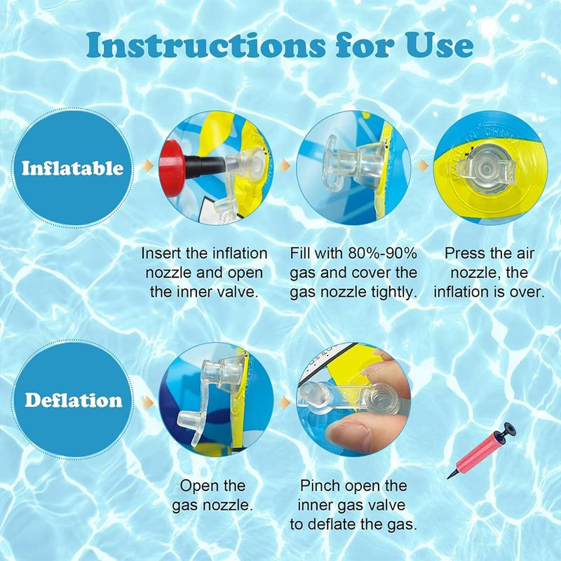 2-Piece Inflatable Pool Floats Adult Size Water Hammock, Multi-Functional Swimming Pool Raft Lounger, Relaxing Chair for Adults