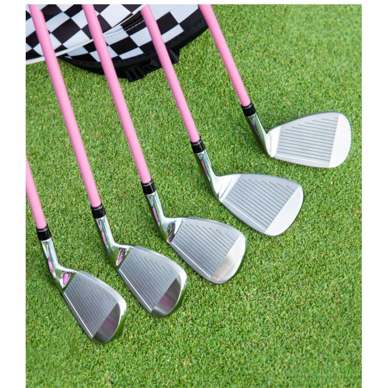 Women's Left-Hand 7-Iron Golf Club - Stainless Steel Shaft Practice Club for Golf Training