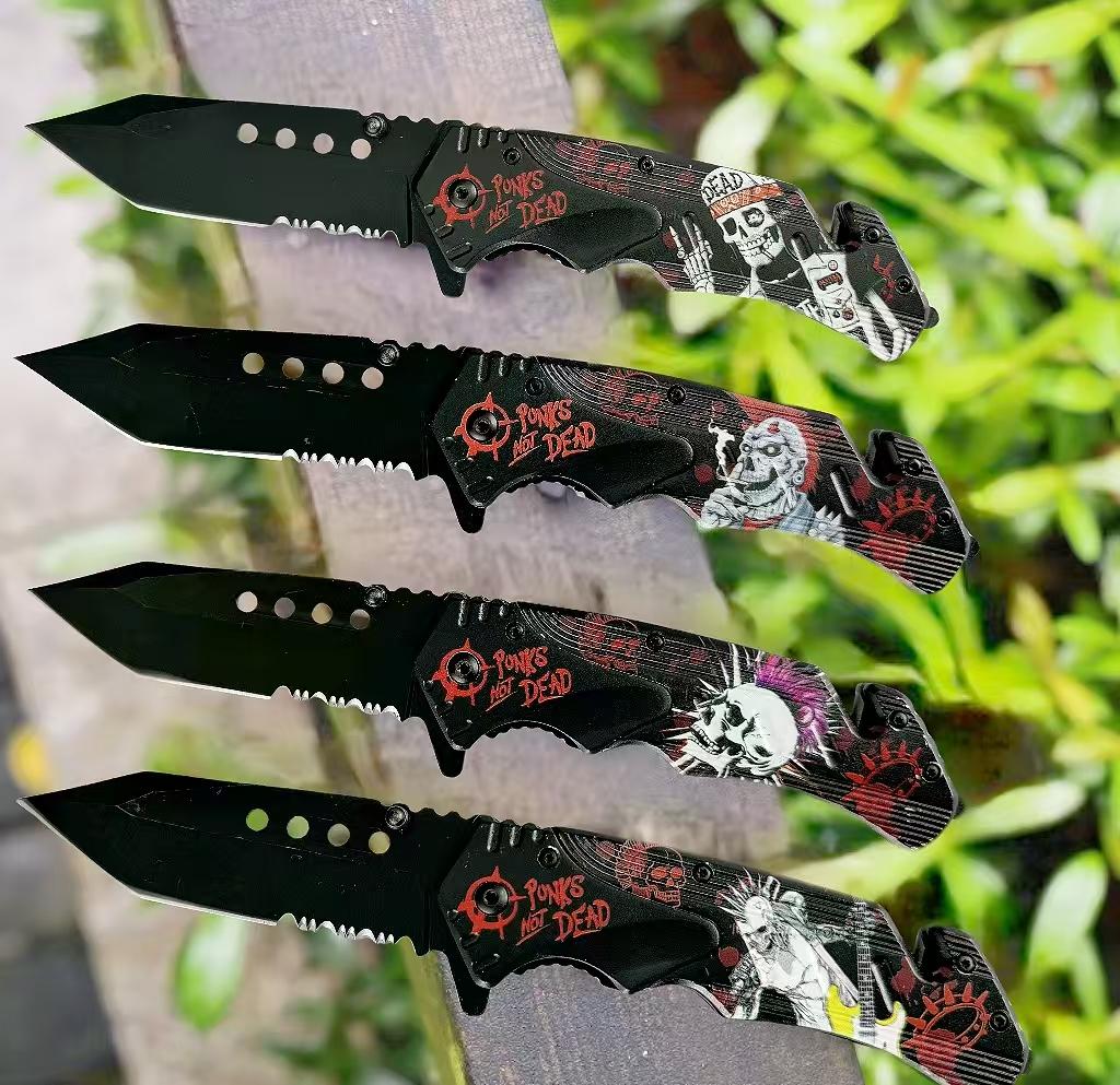 Multifunctional Folding knife knife tool accessories portable stainless steel knife,fruit knife high hardness outdoor Christmas Halloween Brithday gift For men