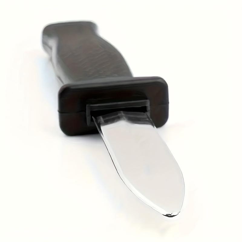 PVC Extensible Prank Knife, Halloween and Christmas Joke Gift, Textured Handle Magic Fake Dagger, Humorous Prop for Costume