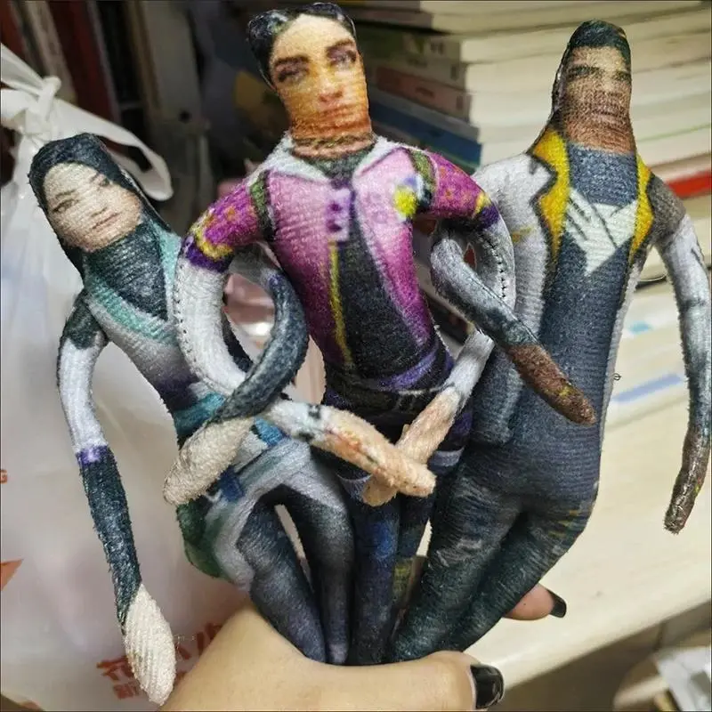 28cm Hot Game Valorant Jett Viper Sage Cosplay Doll Cute Fans Festival Gift Anime Peripherals Decorate Toy Desktop Car Ornament