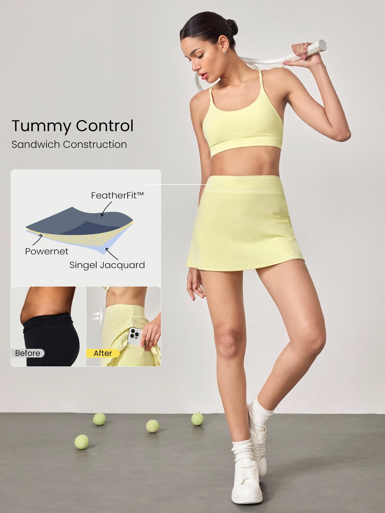 GLOWMODE FeatherFit  2PCS / 3PCS Set BBL Jacket + 4.5"Skirt +Bra