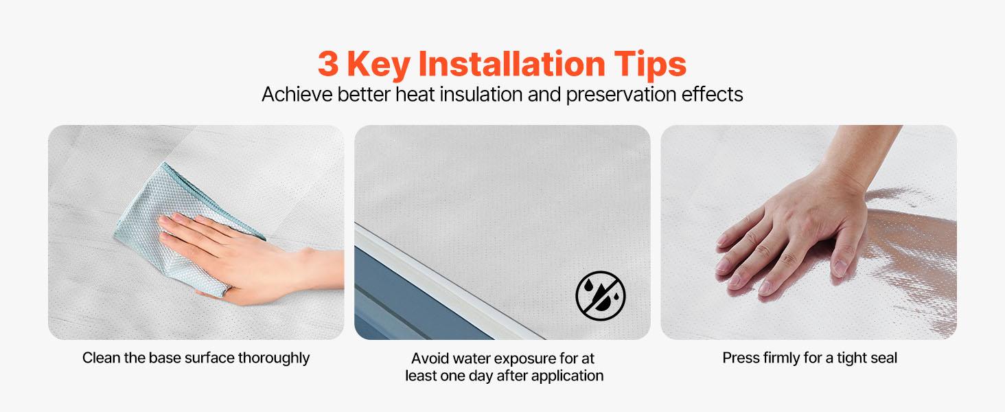 VEVOR Double Reflective Insulation Roll, Perforated Woven Fabric Radiant Barrier, 0.15mm 48 inx 125 ft, Double-Sided Aluminum Foil Heat Reflective Shield, Thermal Insulation Roll for Window RV Roof