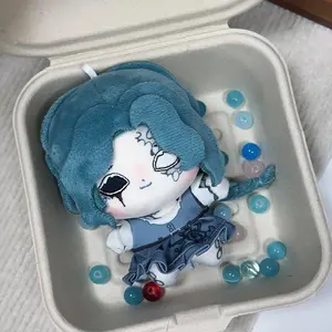 10cm Identity V Fisherwoman Grace Plushie Keychain Cute Soft Stuffed Doll Anime Game Peripheral Figure Collectible Gift for Fans
