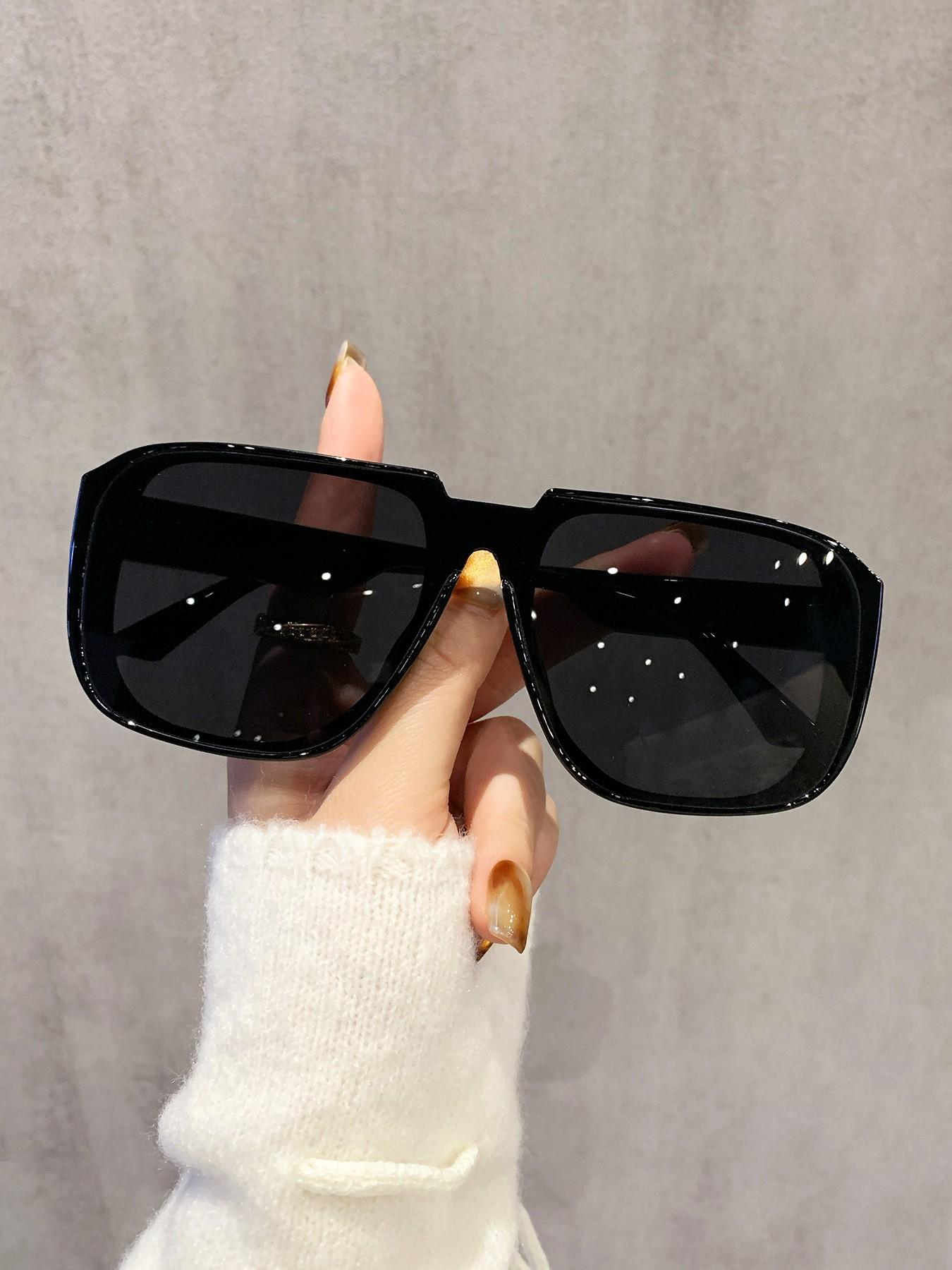 Unisex Large Frame Sunglasses, Fashionable Comfortable Eyewear, Ideal for Outdoor Activities, Parties, Travel, Driving, Fishing, Gifts