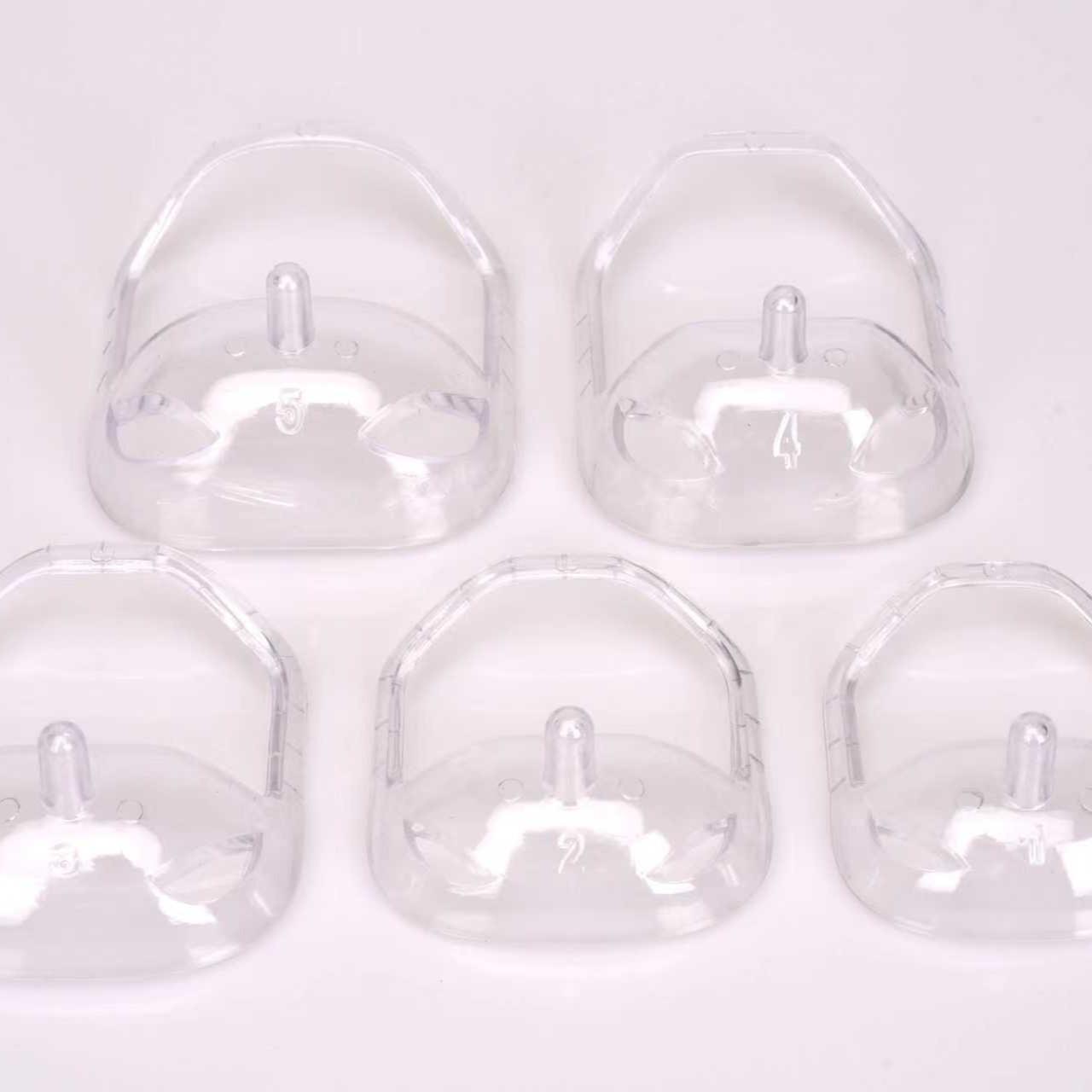 Men's Beard Styling Tools Set, 5-Piece Goat Beard Template, Full Beard Trimming Outline Care, Essential Grooming Accessories