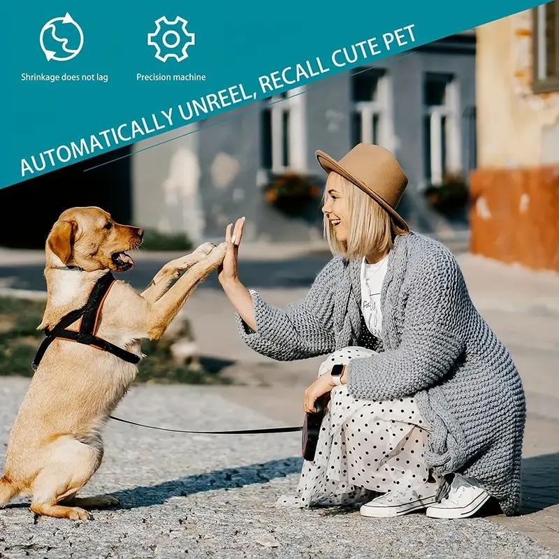 Stretchable Pet Leash Anti-Collision, Comfort Grip, Outdoor Dog Walking Rope, Training & Play, Suitable for Cats and Dogs