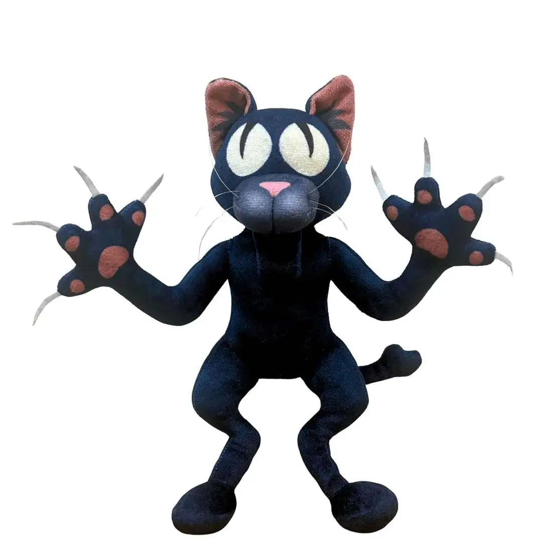 99 Nights in The Forest Cat Plush The Cat Monster Plushies Toys Soft Stuffed Animals Doll Birthday Gift  for Kids and Game Fans