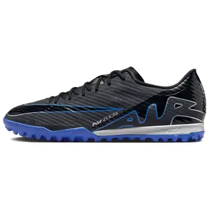 Nike Mercurial Vapor 15 TF Soccer Cleats for Men and Women – Black Artificial Grass Shoes with Rubber Trainers Verifiable, with credentials and supporting global authentication
