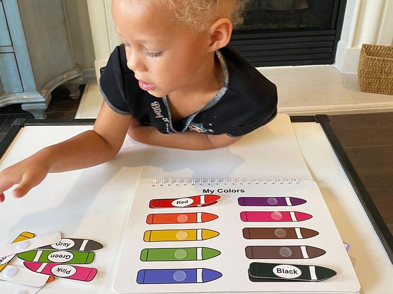 Mallify Busy Book for Toddlers 3-5, Montessori Busy Book with 30 Themes and 8 Markers, Kids Binder and Early Learning Toys, Preschool Busy Books for Toddlers, Tracing Coloring Book, BusyTots