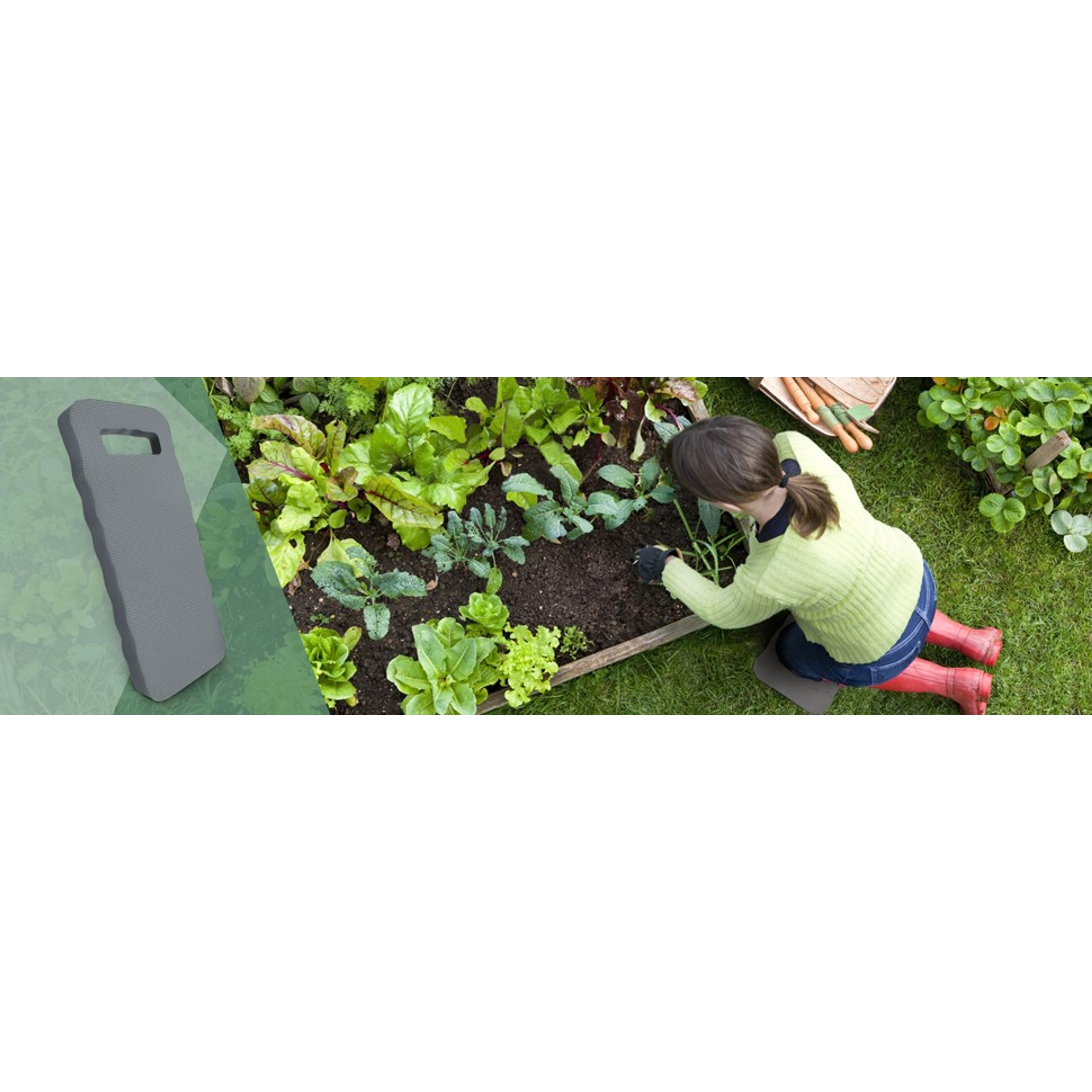 Thick Kneeling Pad 2-Pack - Waterproof, Comfortable & Stain Resistant Multi-Functional Kneeler Pad for Gardening, Baby Bath, Yoga, Praying and Exercise, Deep Grey(Gift)