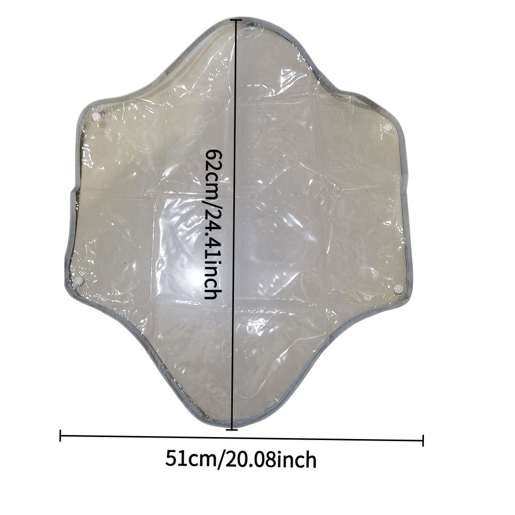 1pc Electric Vehicle Front Rain Cover, Center Console Dashboard Universal Handlebar Cover, Electric Vehicle Dashboard Rain Cover, Outdoor Riding Gear Cover