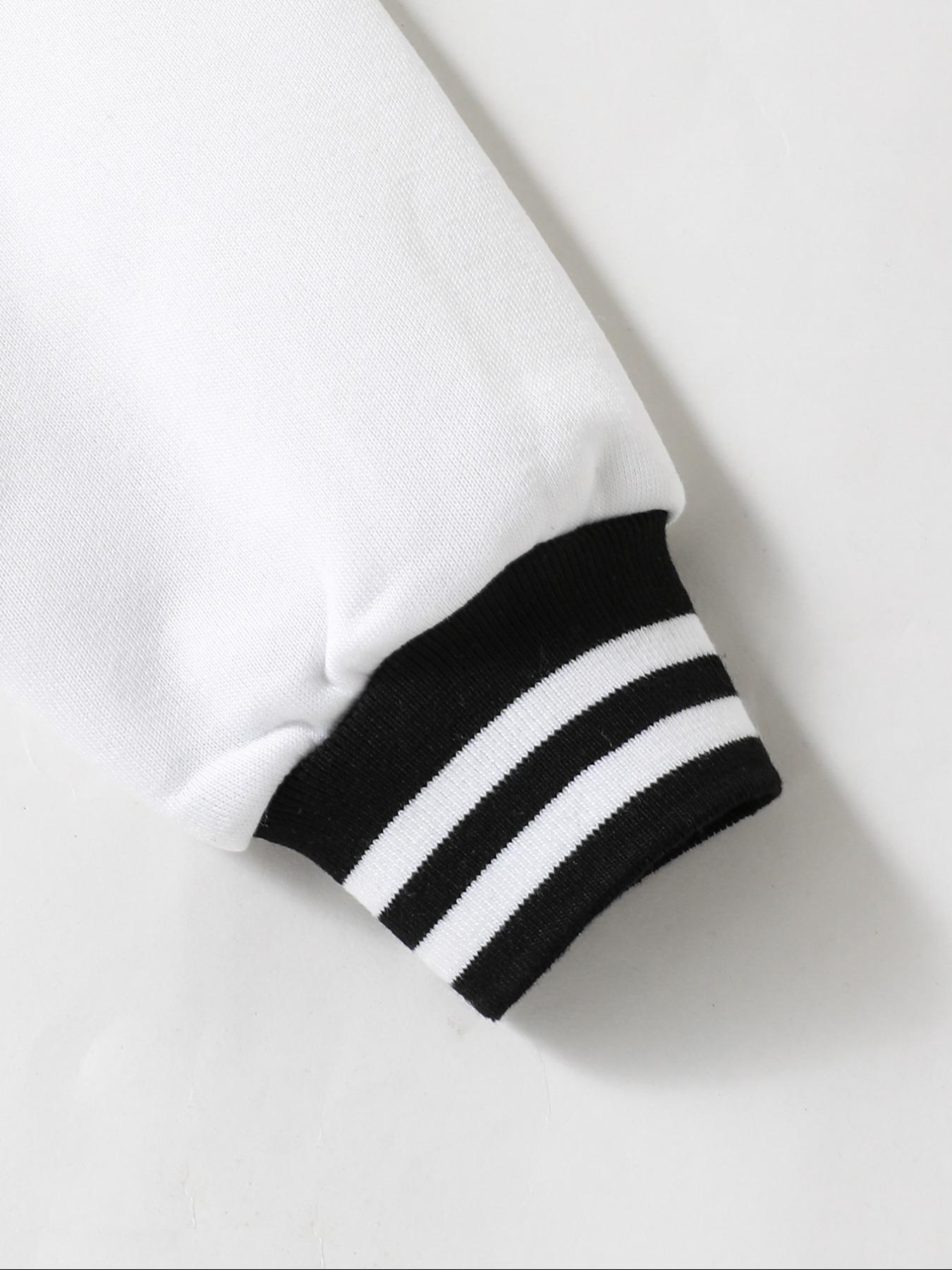 K-Pop Hunter Boy/girl Short Baseball Jacket, Casual Sports School Uniform, Cartoon Pattern Design, Elastic Fabric, Kids Outdoor Indoor Activities