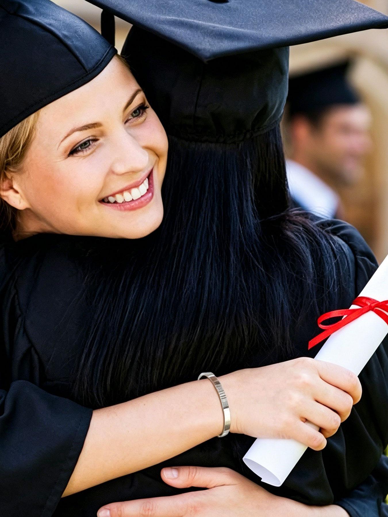 Personalized bracelet for teenagers/women, adjustable bracelet, inspirational jewelry gift, graduation gift, suitable for daughters/mothers/friends, appropriate for junior high, high school, and university students.