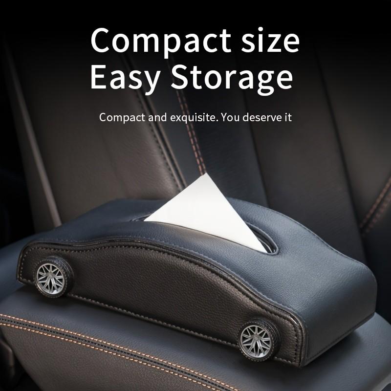 Creative Armrest Box Paper Towel Holder, Sports Car Design Car Paper Towel Box, High-End Automotive Paper Towel Dispenser