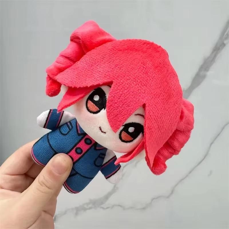 12cm/4.72in Q-version cotton doll. So cute! Backpack keychain, virtual singer merchandise, adorable girl star doll, anime merchandise. Home decorations and small ornaments.The perfect gift for your best friend or girlfriend.