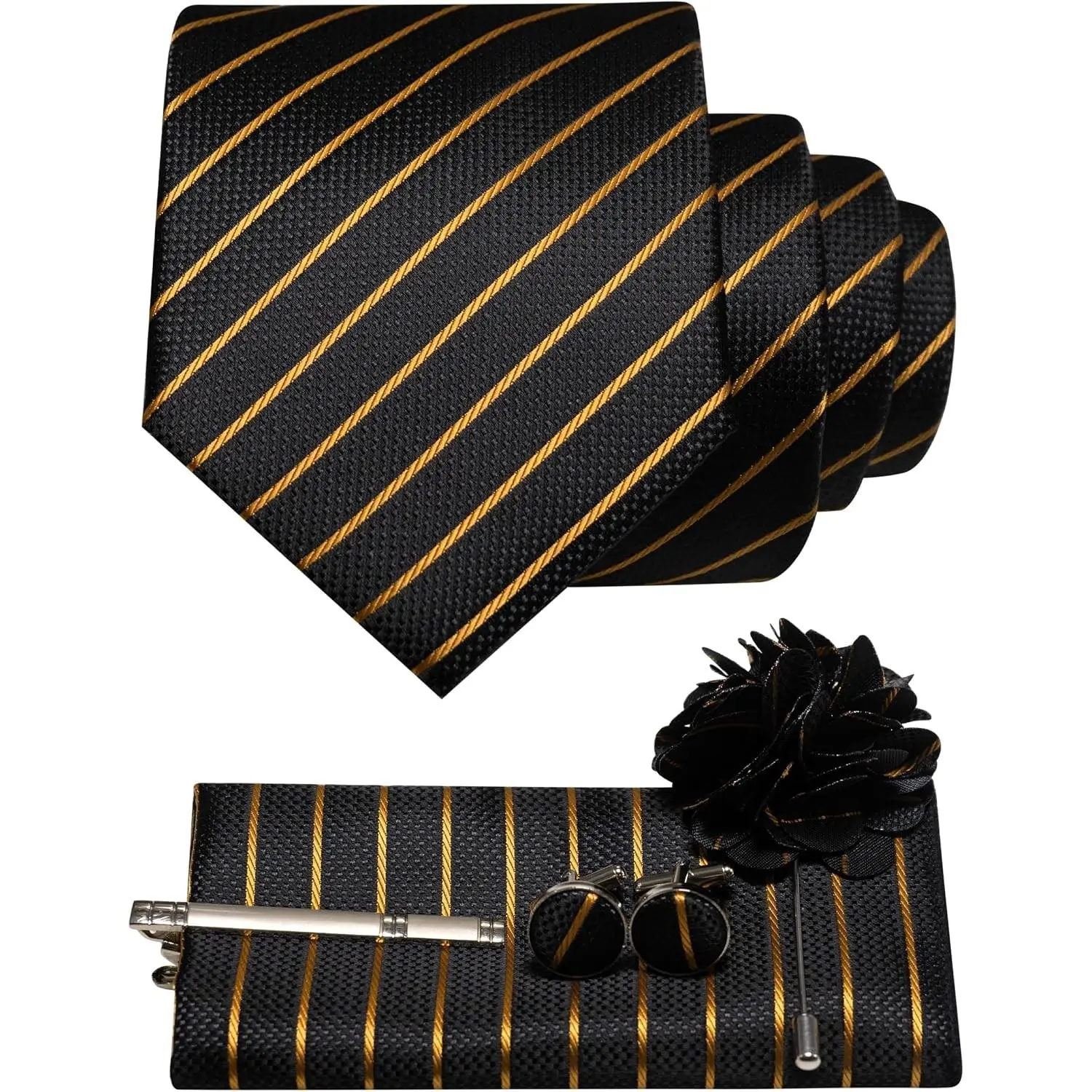 Gold Striped/Black