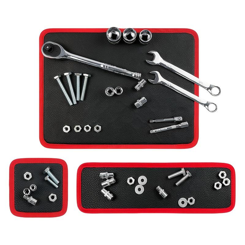 Double-Sided Magnetic Tool Mat, Scratch-Resistant Magnetic Storage Pad, Ideal for Home Workshop Car Repair Tools Parts, Tool Organizer, Tool Holder, Magnetic Wrench Organizer, Garage Tool Organizer, Tool Storage Organiser Double-Sided Magnetic Tool Mat, Scratch-Resistant Magnetic Storage Pad, Ideal for Home Workshop Car Repair Tools Parts, Tool Organizer, Tool Holder, Magnetic Wrench Organizer, Garage Tool Organizer, Tool Storage Organiser