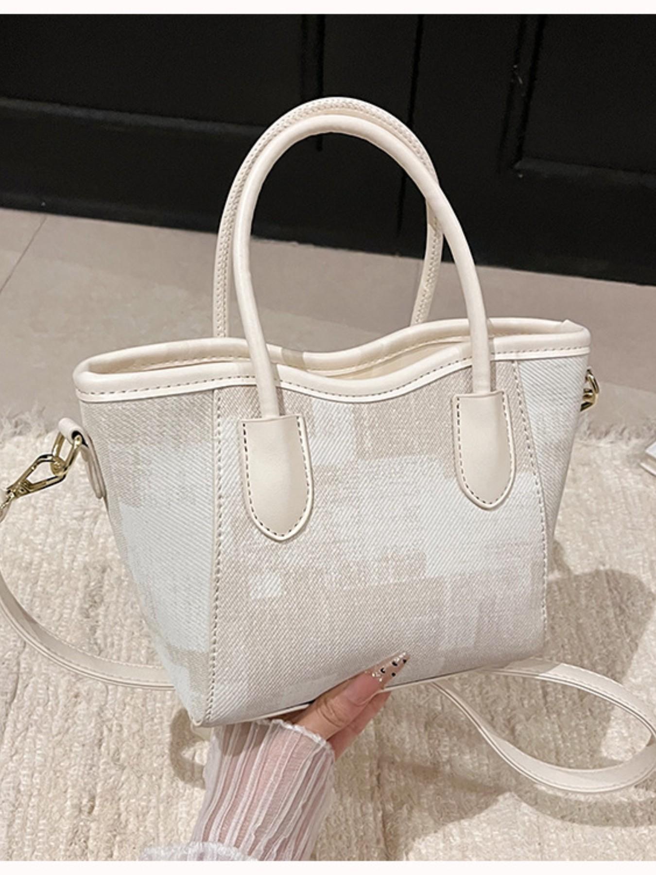 Unique Design Bucket Bag for Women, 2026 New Single Shoulder Crossbody Bag, Simple Casual Elegant Trendy Handbag for Ladies