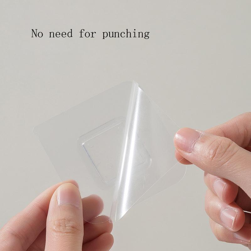 Cute Rabbit Design Toothbrush Holder, 1 Piece Wall Mounted Storage Box, Multifunctional Cosmetic Storage Box for Bathroom