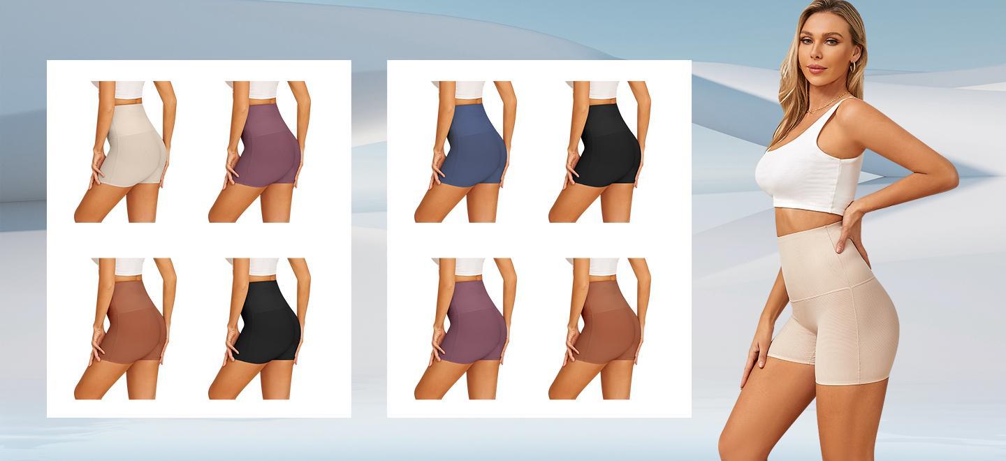 FINETOO Unite Store Women's Boyshort Underwear Basic Fit Skirt Seamless Lingerie Comfort Boxer Briefs Panties Minimalist Work Out Womenswear