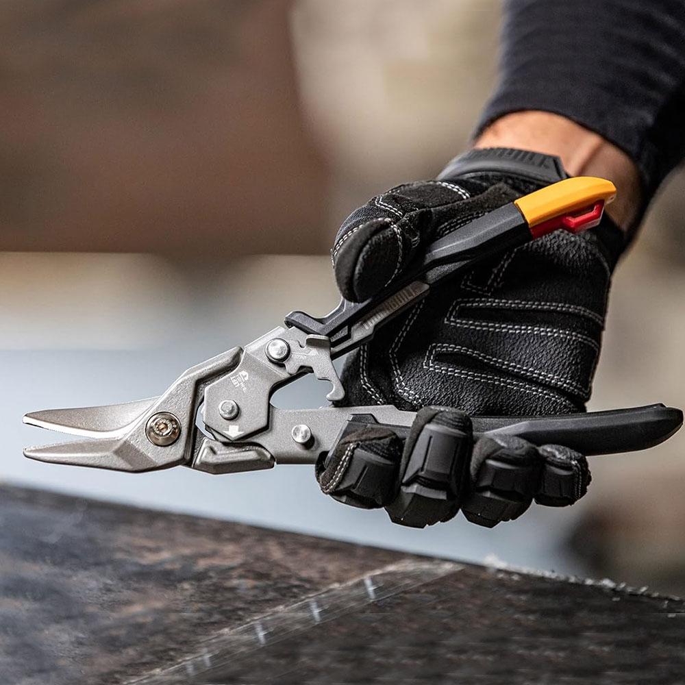 1pc Toughbuilt  Left Cut Aviation Snips TB-H4-60-L Cutting Tool