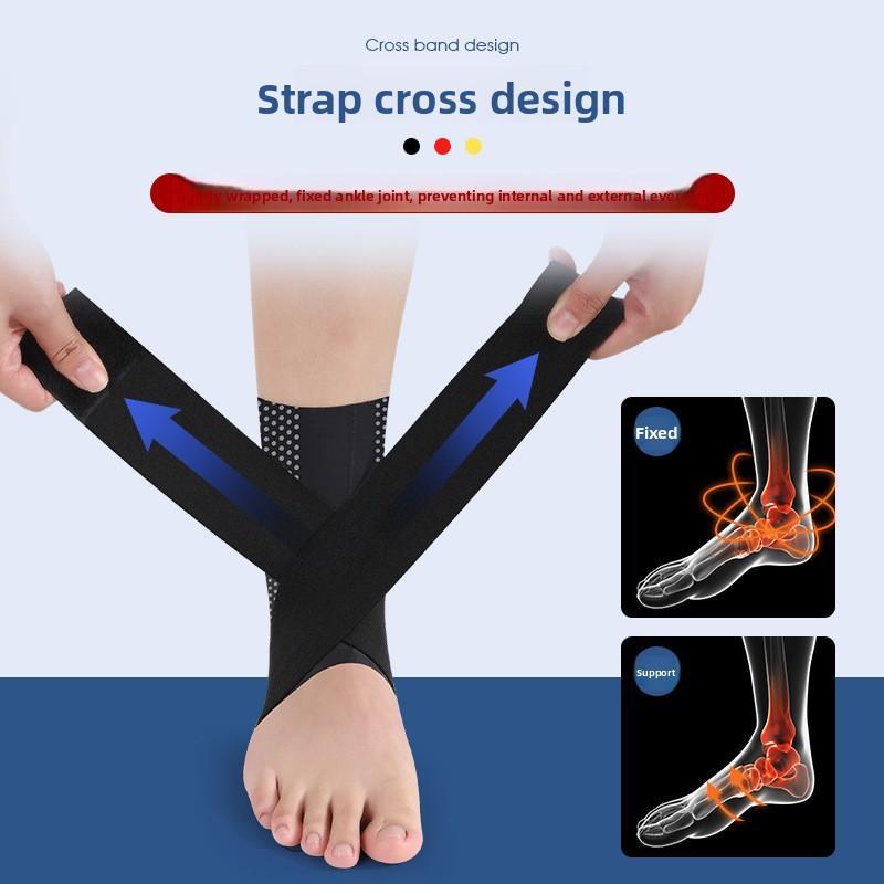 Lightweight Sporty Protective Gear - Ankle Protection Cover, Anti-Sprain Ankle Fixator, Wrist Joint & Shoulder Pads for Running