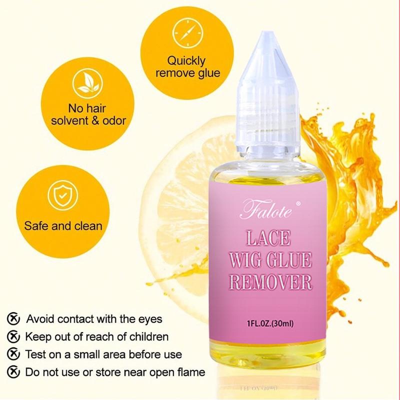 Wig Glue for Front Lace Wig Waterproof Super Hold Hair Glue for Weave, Invisible Hair Bonding Glue, Lace Wig Adhesive, Lace Wig Glue Remover, Lace Melting Band, Elastic Bands for Wigs, HD Wig Cap For Wom