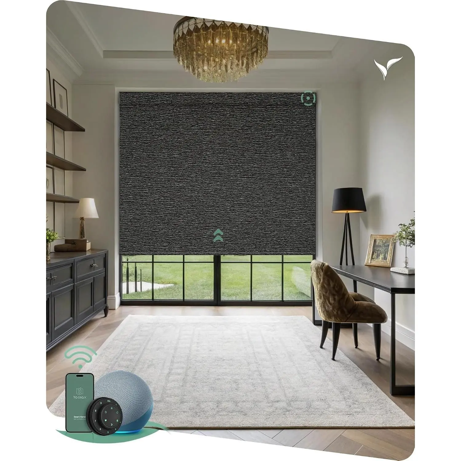 Shimmer Horizontal Black