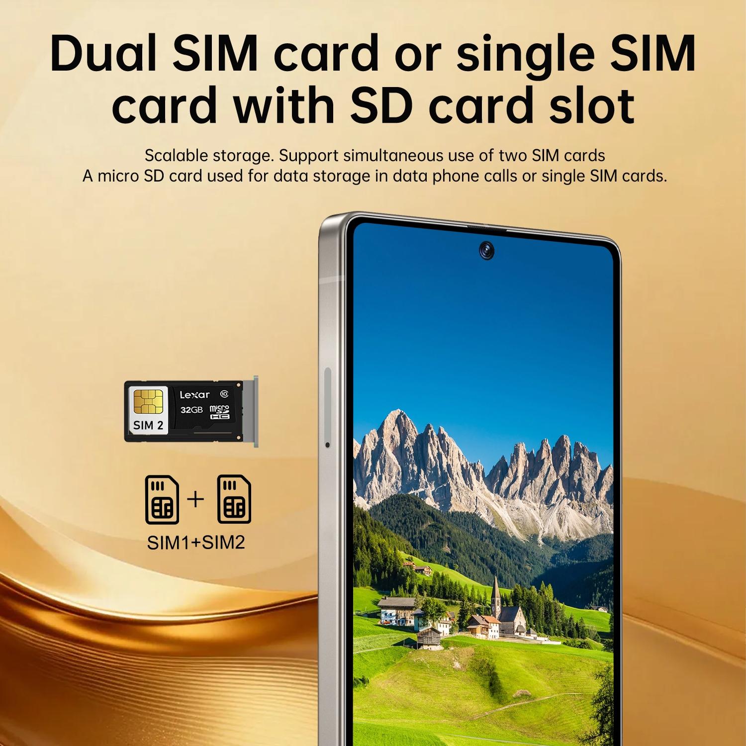 Astarry 25 Ultra Unlocked Android Smartphone with Stylus Pen, Octa-Core Processor, 6.8-Inch Large Screen, 4000mAh Battery and Dual SIM, Android Mobile Phone