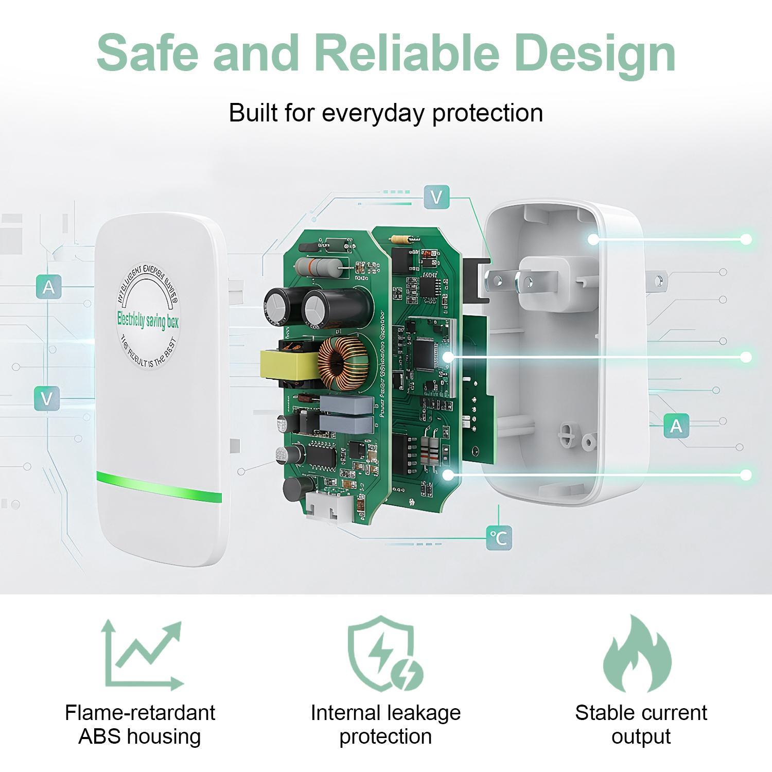Plug-In Power Box with US Plug 2026 Updated Design Compatible with 90–250V Input Range#SummerVibes summerwins
