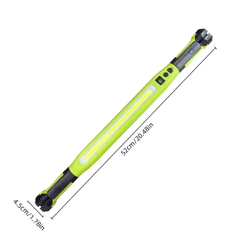 LED Rechargeable USB Work Light, Super Bright Strong Light with Magnetic Base and Hook, 3 Light Modes, Car Maintenance Tool, Portable Working Lights