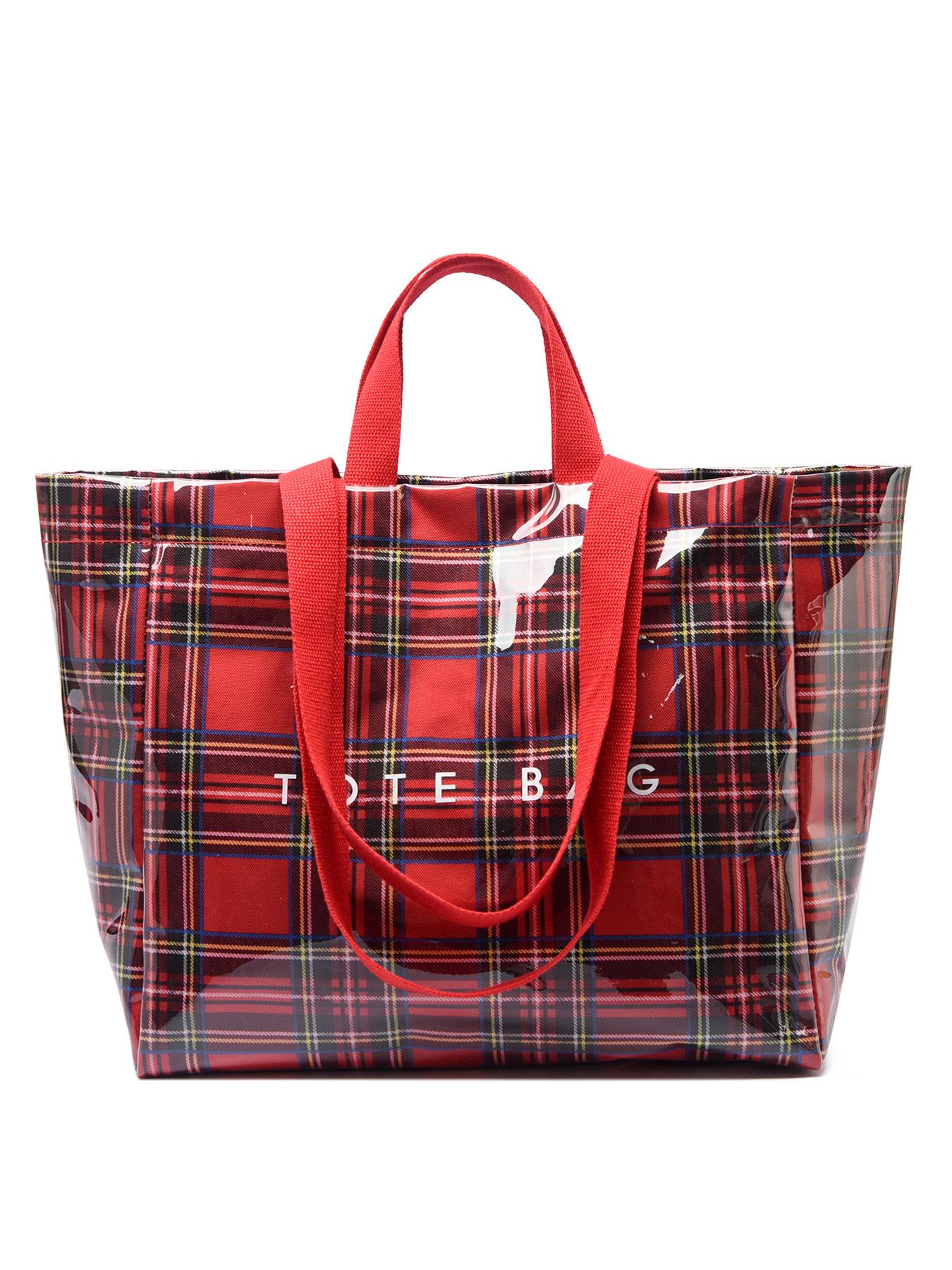 Women's PVC Waterproof Lightweight Tote Bag, Large Capacity Commuter Bag, Durable Design Bag for Daily Use & Travel Essentials, Valentine's Day Gift