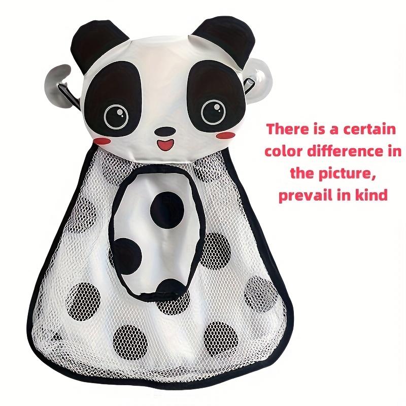 Cartoon-themed Hanging Storage Bag, Water Toy Storage Mesh Bag, Suction Cup Hanging Household Storage Bag, Available in Various Sizes.