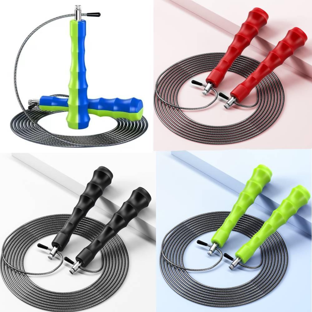 Unisex Fitness Jump Rope, High-End Steel Wire for Interval Training, Ultra-Light Double-Under, Perfect Gift for Christmas and Halloween