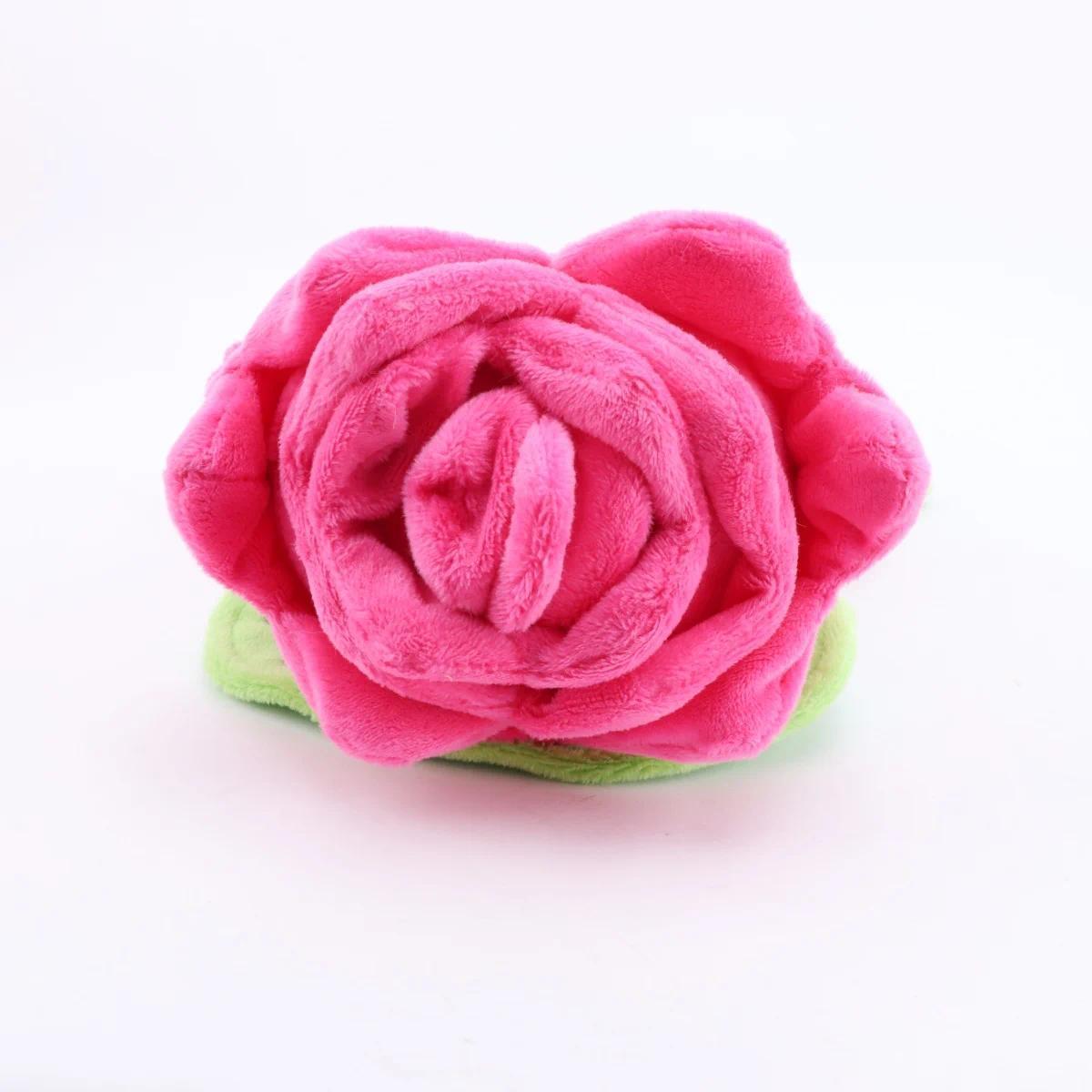 Kawaii Game Peripheral Plush Toy Rose Toy Beautiful Roses Plush Toy  Valentine's Day and New Year's Gift Christmas Birthday Gift