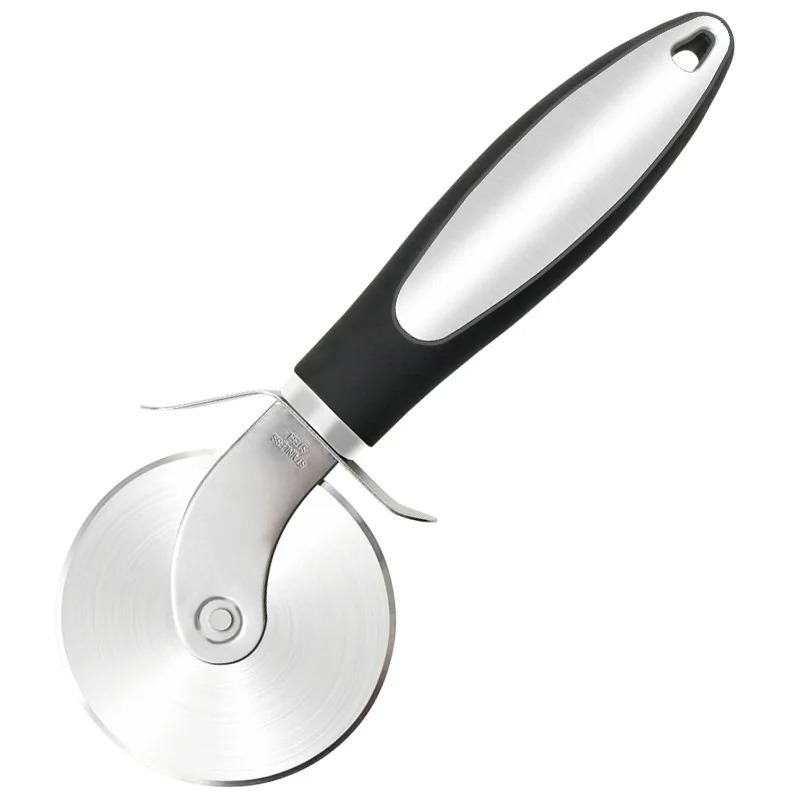 Stainless Steel Pizza Cutter, Dough Knife, Bread Pie Knife, Pastry Wheel, Kitchen Tool for Home Cooking, Durable & Easy to Use