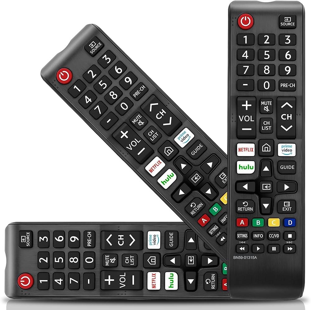 Universal Replacement for All Samsung Smart TV Remote,BN59-01315A Remote Control Replacement for Samsung-Smart-TV-Remote, for All Samsung LED QLED LCD 6/7/8/9 Series 4K UHD HDTV HDR Flat Curved Smart TV, with Netflix, Prime Video and Hulu Button