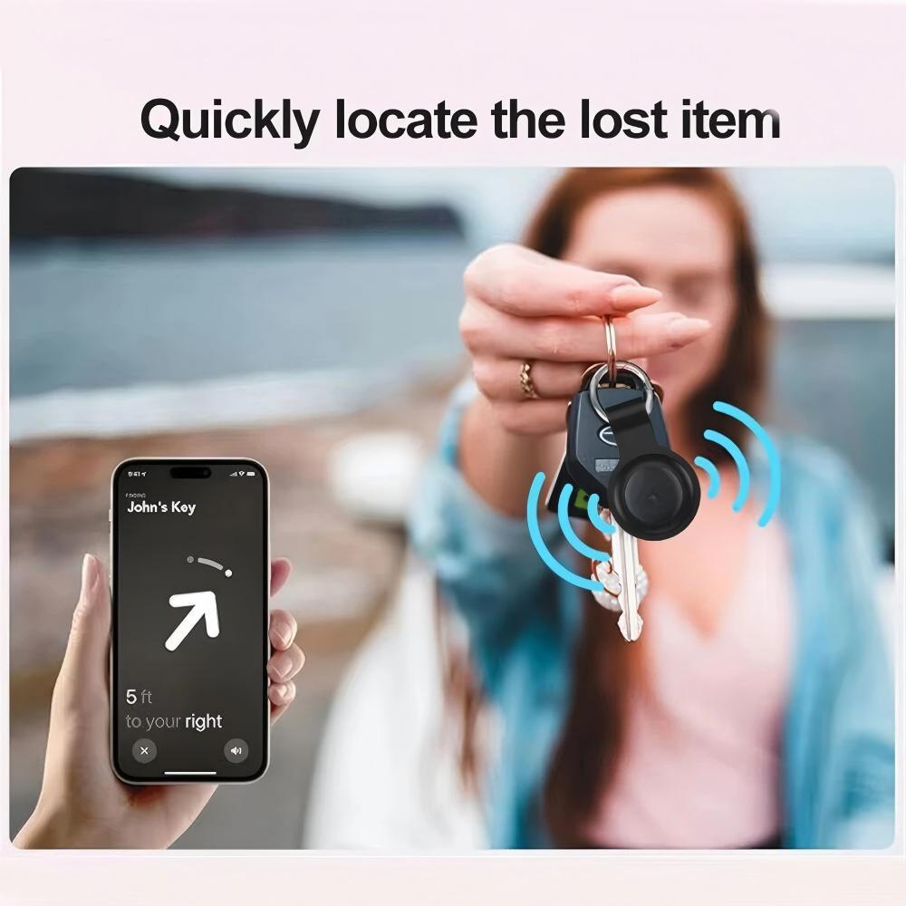 Android Find Hub , Smart tracking anti-lost tag (1 pack), compatible with Google Android "Find My Device" app (Android only), replaceable battery, suitable for suitcases, bags, wallets, backpacks and keys.