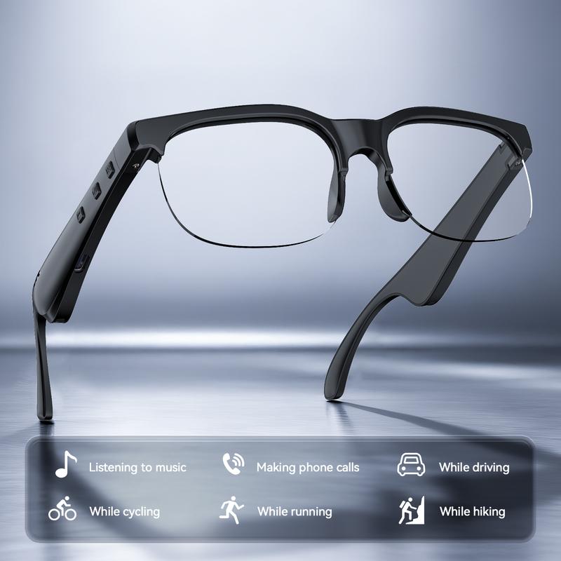 Lifebee Ultra Fast Bluetooth-compatible Multifunctional Smart Glasses, Open Ear Clear Sound Quality, Seamless Connection, Lightweight Comfortable Frame, Multi-Scenario Use