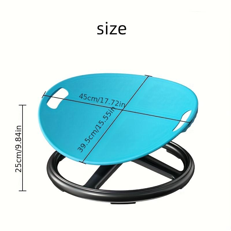 This chair features a swivel design, an oval eggshell shape, a non-slip metal base, and a sturdy plastic frame. It is ideal for training centers, sports stadiums, and home environments.